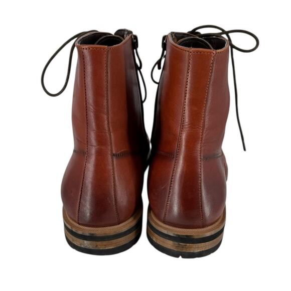 English Laundry Flynn Mens Leather Lace Up Ankle Boots Size 10 main image 5